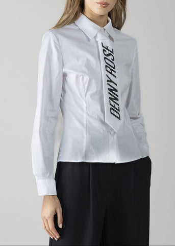 Camicia con cravatta donna - art. 611DD45008 - Denny Rose Primavera Estate 2026