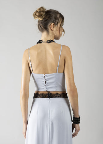 Top con pizzo donna - art. 611DD45011 - Denny Rose Primavera Estate 2026