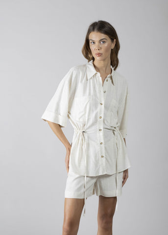 Camicia oversized donna - art. 611DD45020 - Denny Rose Primavera Estate 2026