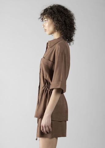 Camicia oversized donna - art. 611DD45020 - Denny Rose Primavera Estate 2026