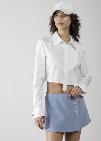 Camicia corta donna - art. 611DD45023 - Denny Rose Primavera Estate 2026