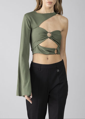 Top monospalla donna - art. 611DD53001 - Denny Rose Primavera Estate 2026