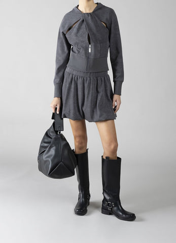 Maglia in felpa con cappuccio donna - art. 611DD64003 - Denny Rose Primavera Estate 2026