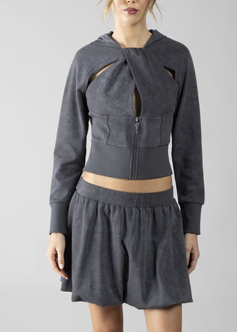 Maglia in felpa con cappuccio donna - art. 611DD64003 - Denny Rose Primavera Estate 2026
