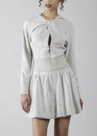 Maglia in felpa con cappuccio donna - art. 611DD64003 - Denny Rose Primavera Estate 2026