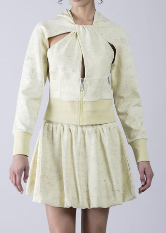 Maglia in felpa con cappuccio donna - art. 611DD64003 - Denny Rose Primavera Estate 2026