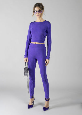 T-shirt con strass applicazioni donna - art. 611DD64006 - Denny Rose Primavera Estate 2026