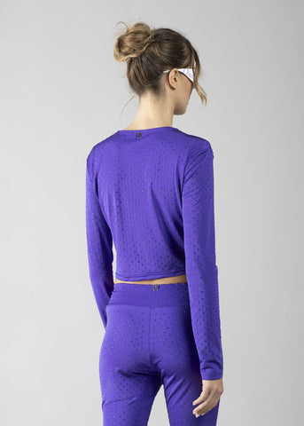 T-shirt con strass applicazioni donna - art. 611DD64006 - Denny Rose Primavera Estate 2026