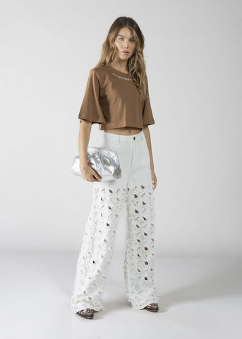 T-shirt corta donna - art. 611DD64013 - Denny Rose Primavera Estate 2026