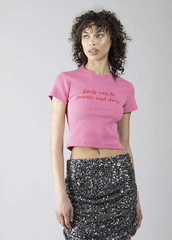 T-shirt con stampa donna - art. 611DD64017 - Denny Rose Primavera Estate 2026