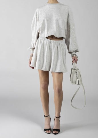 Gonna corta in felpa donna - art. 611DD74001 - Denny Rose Primavera Estate 2026