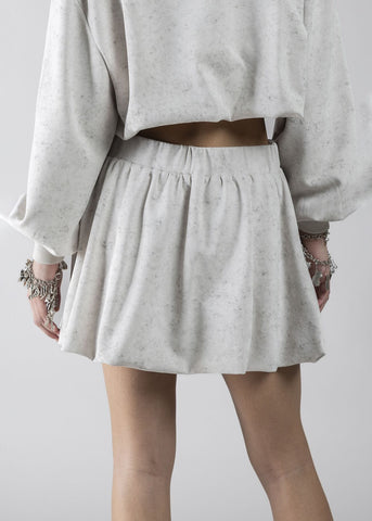 Gonna corta in felpa donna - art. 611DD74001 - Denny Rose Primavera Estate 2026