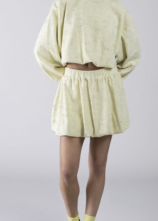 Gonna corta in felpa donna - art. 611DD74001 - Denny Rose Primavera Estate 2026