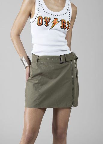 Gonna corta con cintura donna - art. 611DD75006 - Denny Rose Primavera Estate 2026