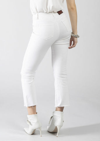 Jeans in cotone a zampa donna - art. 611ND25001 - Denny Rose Primavera Estate 2026