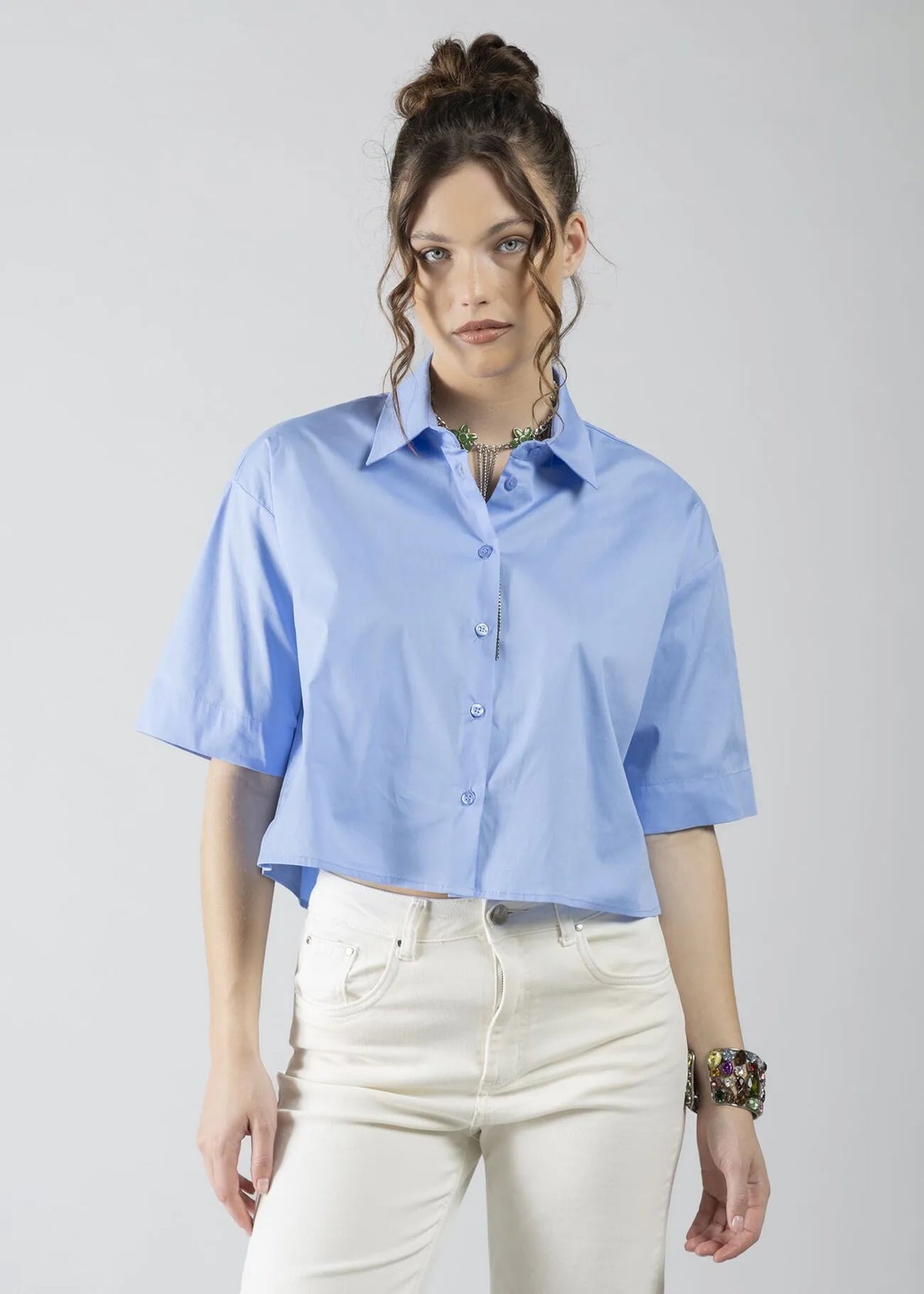 Camicia donna - art. 611ND45007 - Denny Rose Primavera Estate 2026