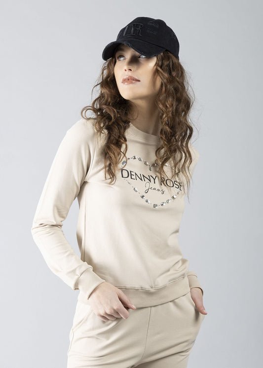 Felpa donna - art. 611ND64038 - Denny Rose Primavera Estate 2026