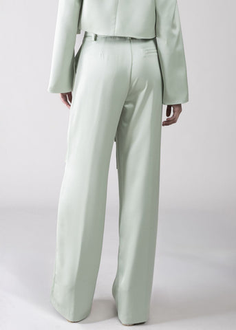 Pantalone lungo in raso donna - art. 611DD25020 - Denny Rose Primavera Estate 2026