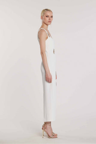 Abito ANGIOLINI senza maniche lungo con applicazioni strass art. RCP2609006012 Donna Relish Primavera Estate 2026