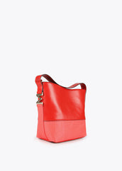 BOLSO DE HOMBRO COMBINADO MATERIALES - Lola Casademunt Primavera Verano 2024 - MS2404013