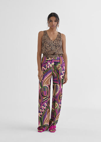 FLUID PALAZZO PANTS - Lola Casademunt Spring Summer 2024 - MS2414020