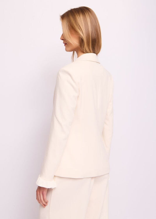 Blazer bianco doppiopetto JACKET  - art. 511DD35010 - Denny Rose Primavera Estate 2025 Donna