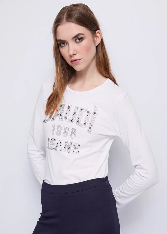 T-shirt manica lunga - art. 521BD64021 - Gaudi Autunno Inverno 2025/26 Donna