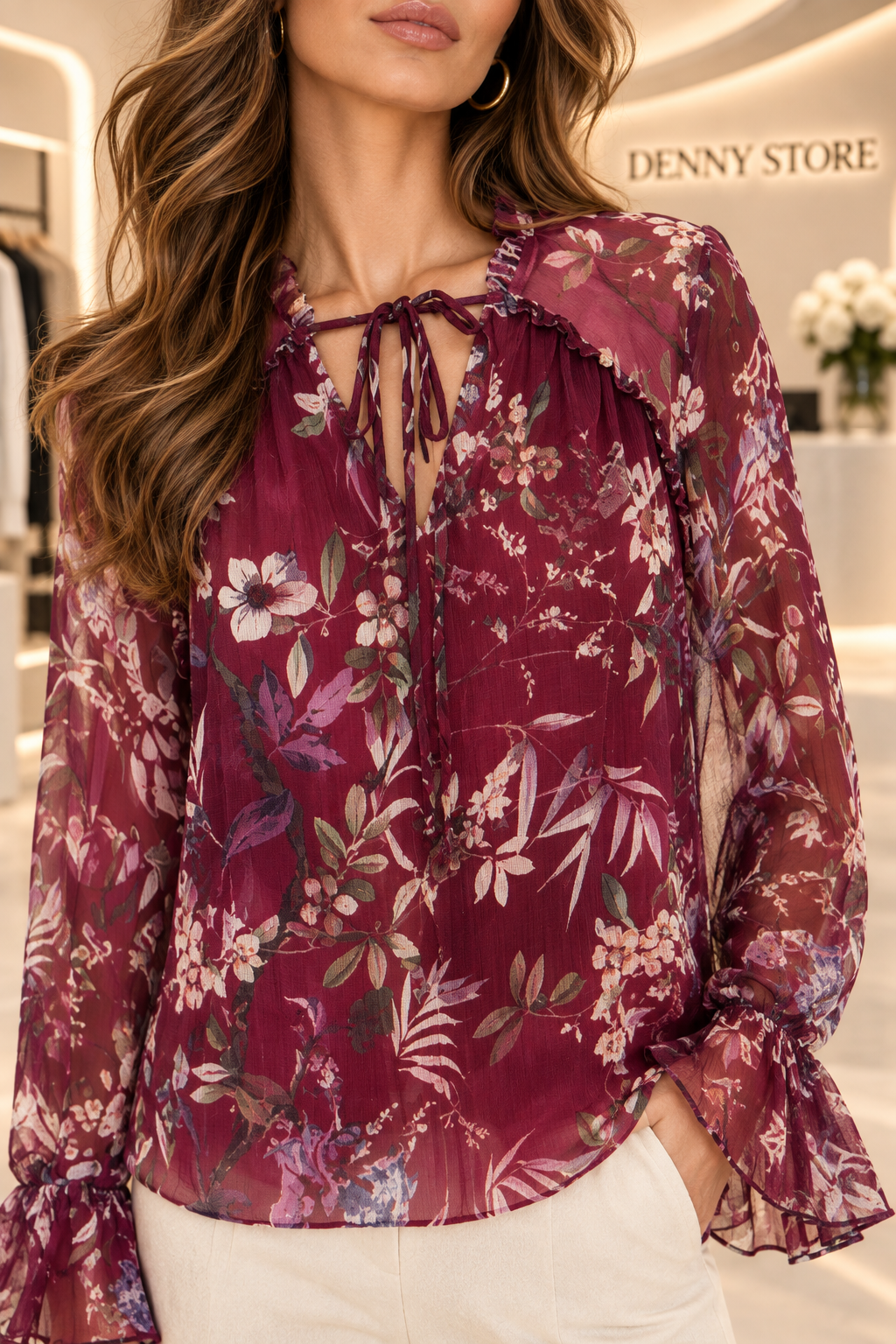 Blusa donna - art. 621ND45003 - Denny Rose Autunno Inverno 2026