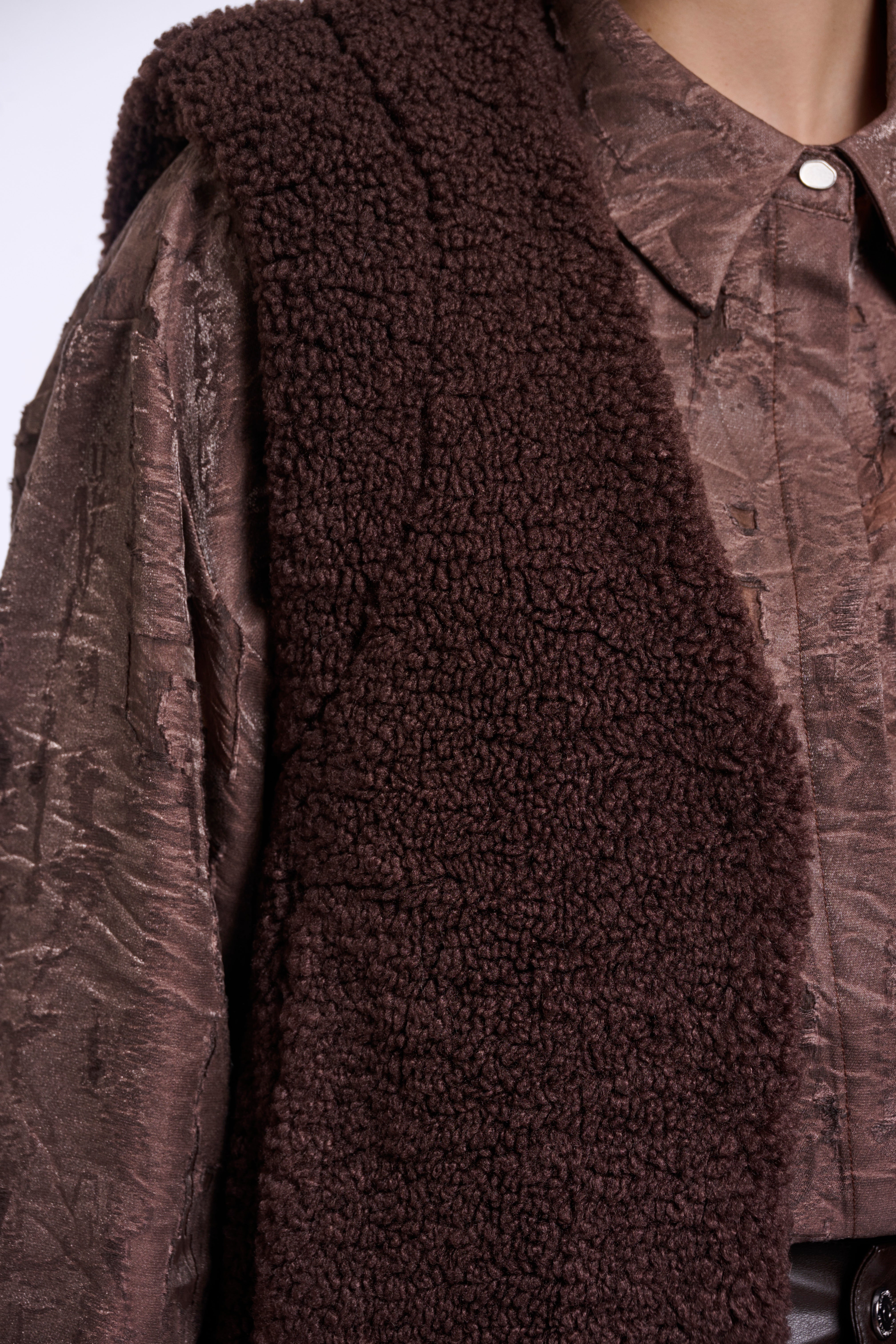 Cappotto donna art. Addison Rino & Pelle Coffee roast