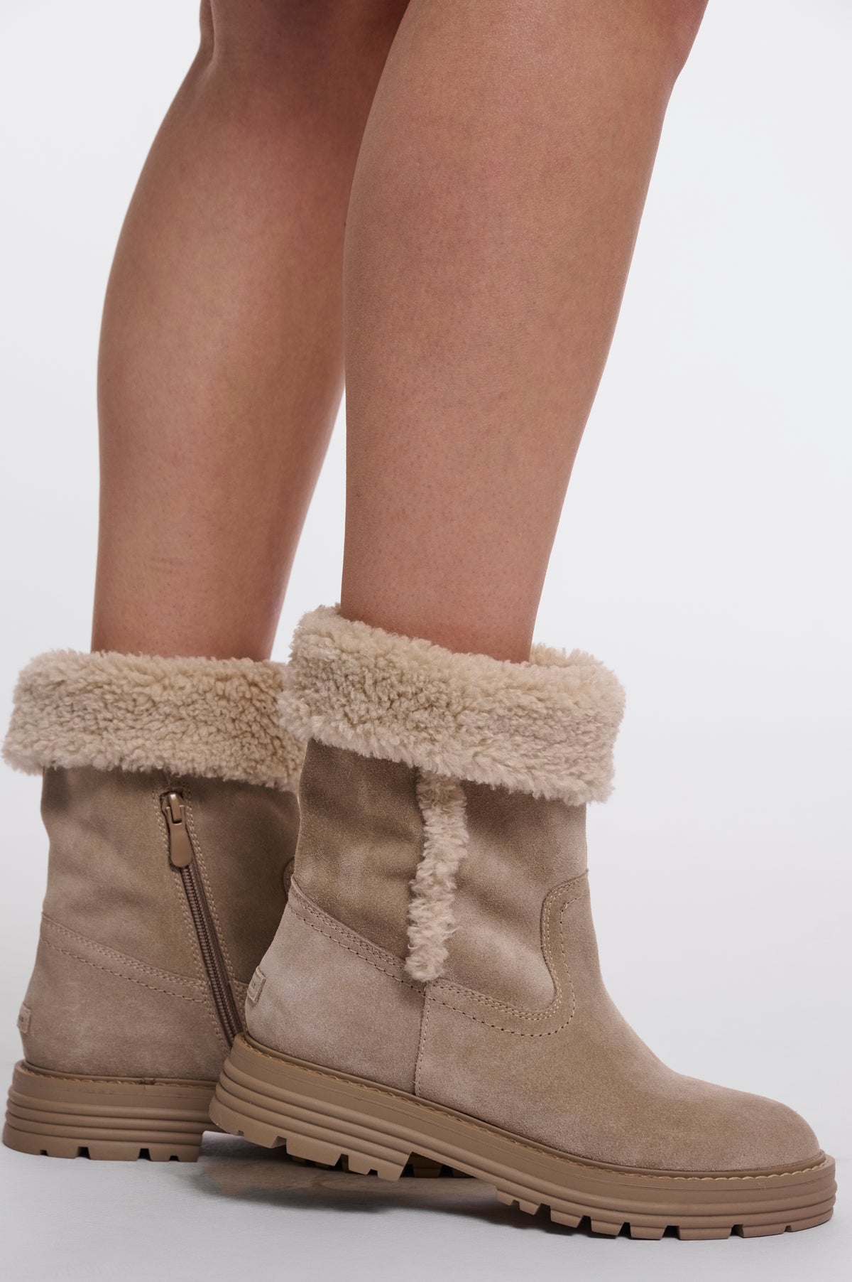 Stivaletti donna art. Adeline Rino & Pelle Beige