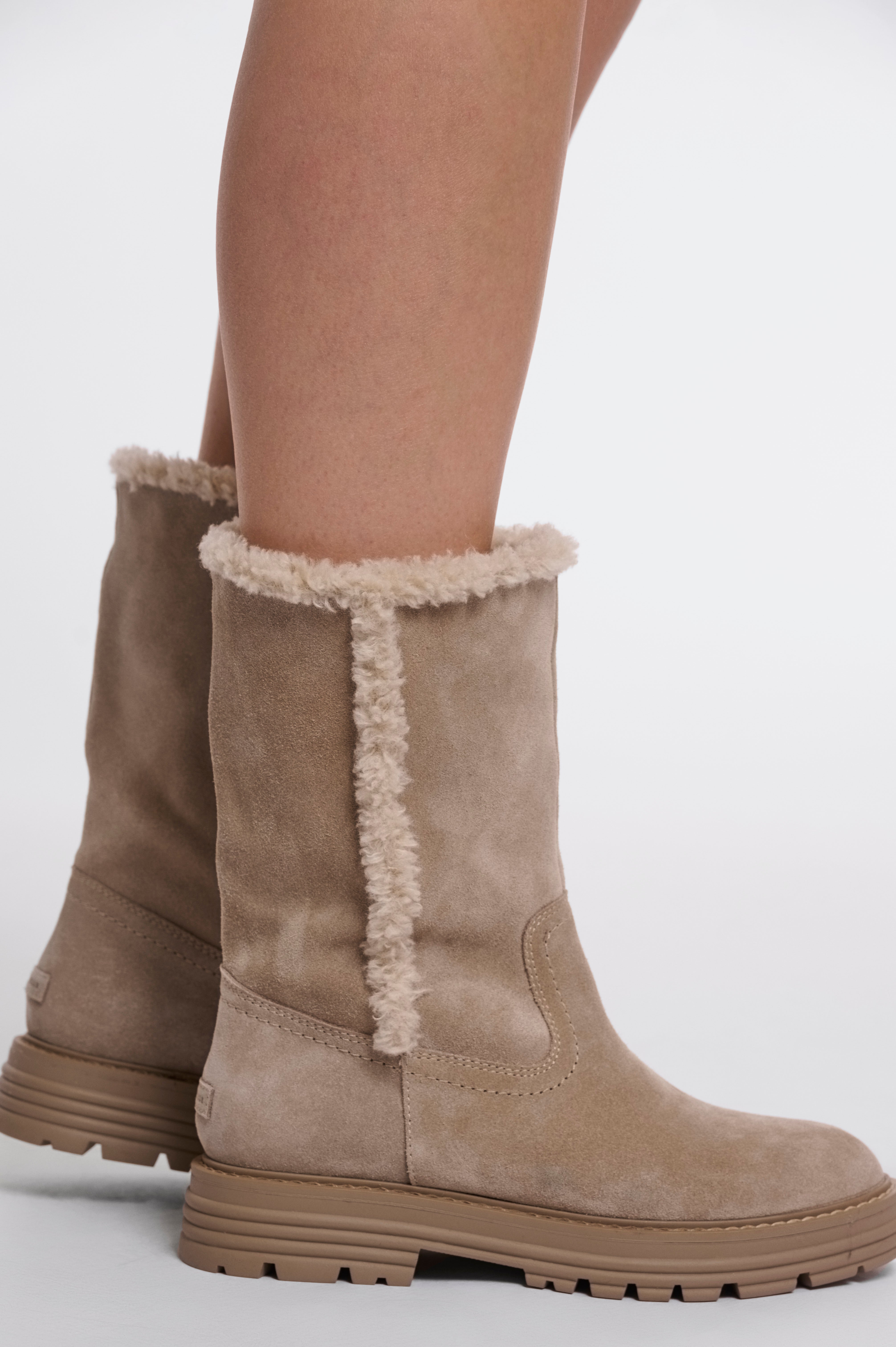 Stivaletti donna art. Adeline Rino & Pelle Beige