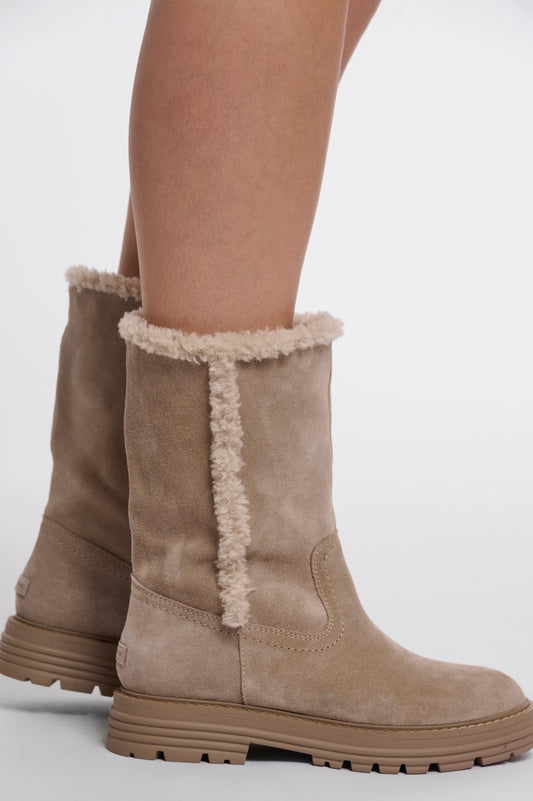 Stivaletti donna art. Adeline Rino & Pelle Beige