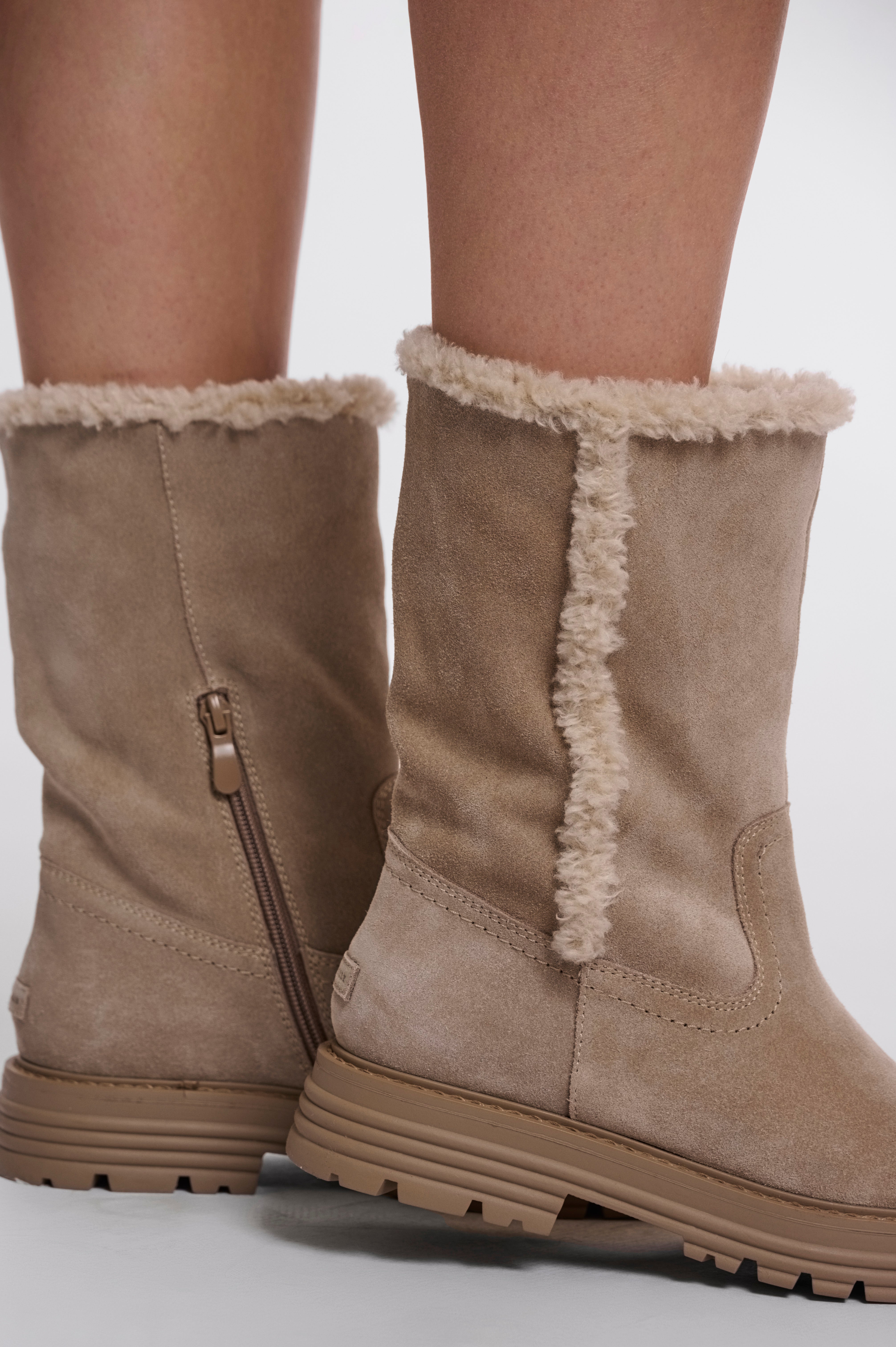 Stivaletti donna art. Adeline Rino & Pelle Beige