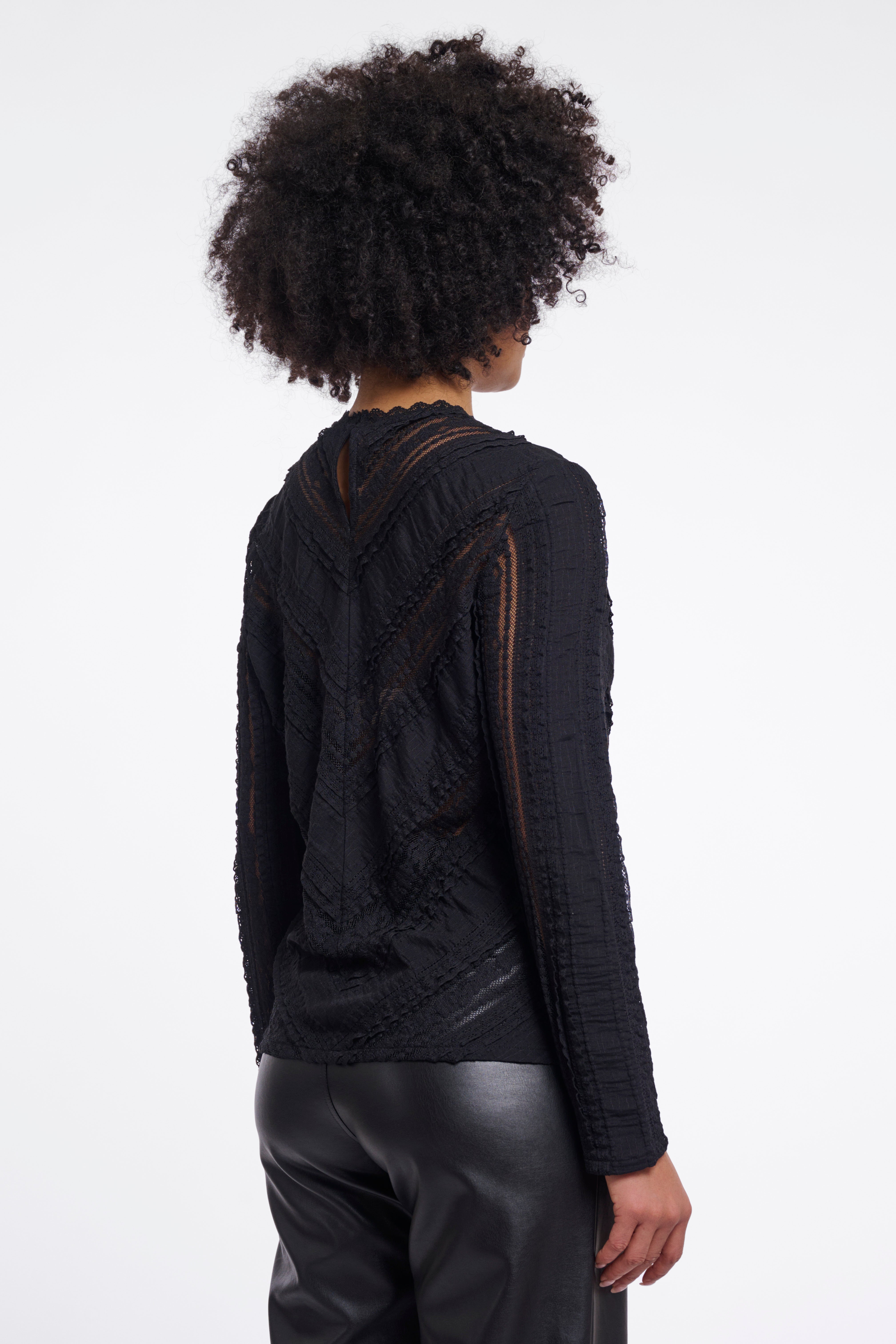 Top donna art. Aerin Rino & Pelle Black
