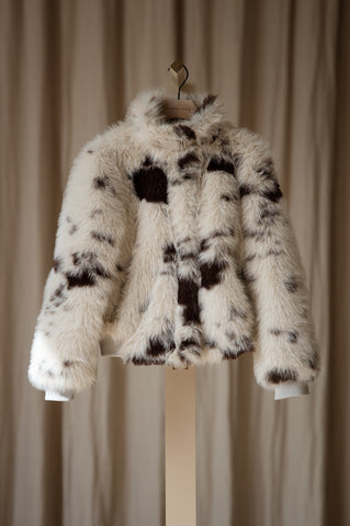 Giacca corta in pelliccia sintetica Ambra Rino & Pelle Autunno Inverno 2025/26 Cow girl