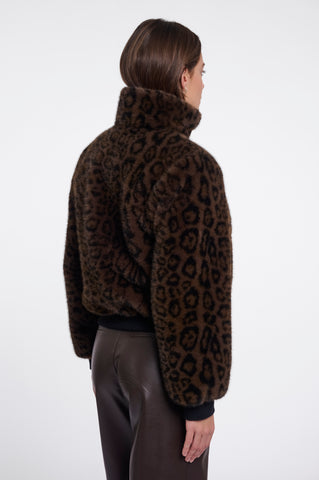 Giacca donna - art. Ambra - Rino & Pelle Autunno Inverno 2026/27 Brown leopard