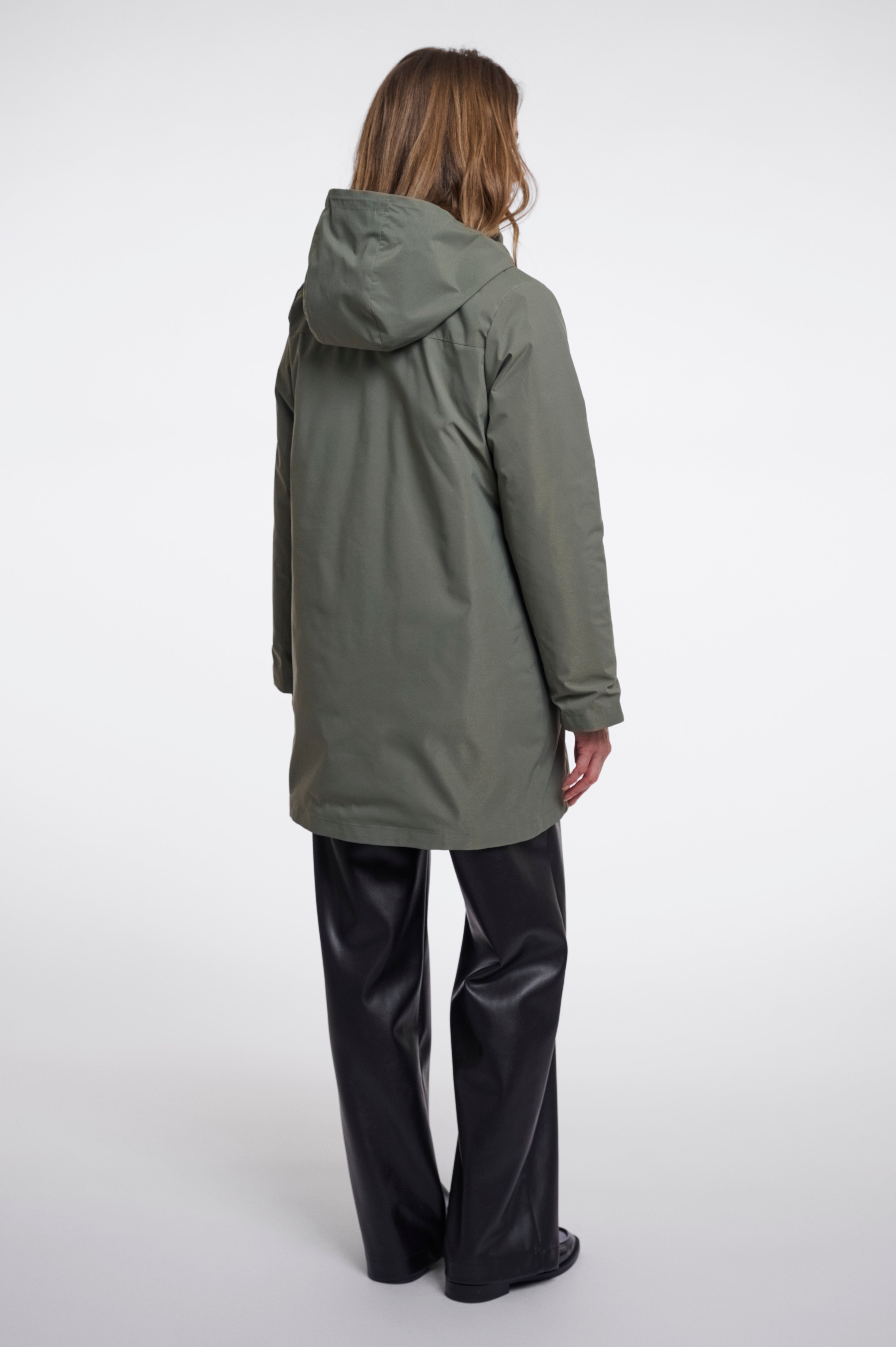 Cappotto donna art. Amey Rino & Pelle Misty basil