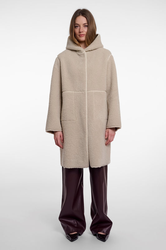 Cappotto donna art. Ami Rino & Pelle Birch