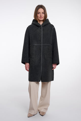 Cappotto donna - art. Ami - Rino & Pelle Autunno Inverno 2026/27 Urban teal