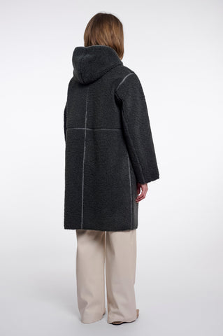 Cappotto donna - art. Ami - Rino & Pelle Autunno Inverno 2026/27 Urban teal