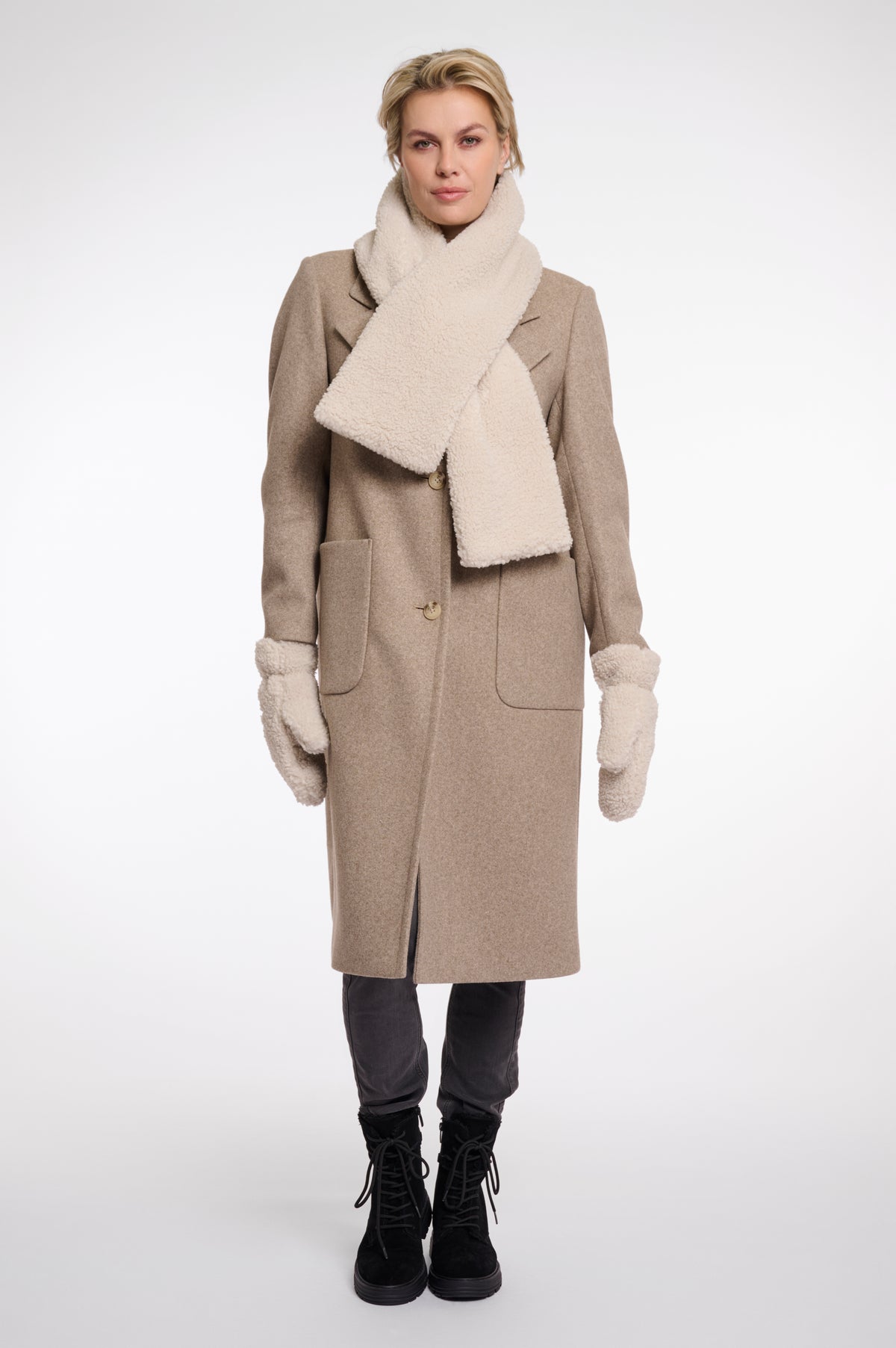 Sciarpa Orsacchiotto Asho Rino & Pelle Autunno Inverno 2025/26 Birch