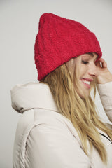 Cappello ASTRA BEANIE -Rino & Pelle- Autunno Inverno 2024/25 Red berry