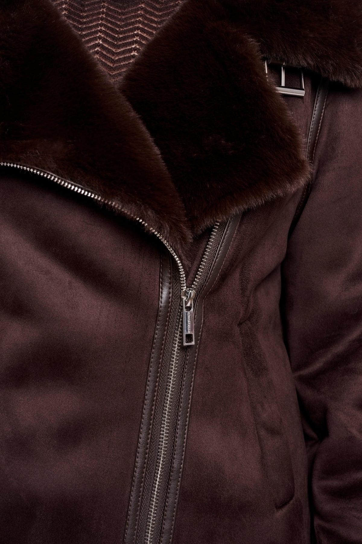 Cappotto donna art. Sensy Rino & Pelle Coffee roast