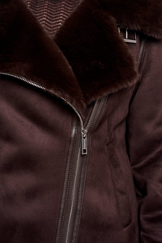 Giacca donna - art. Bacia - Rino & Pelle Autunno Inverno 2026/27 Coffee roast