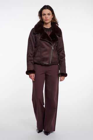 Giacca donna - art. Bacia - Rino & Pelle Autunno Inverno 2026/27 Coffee roast