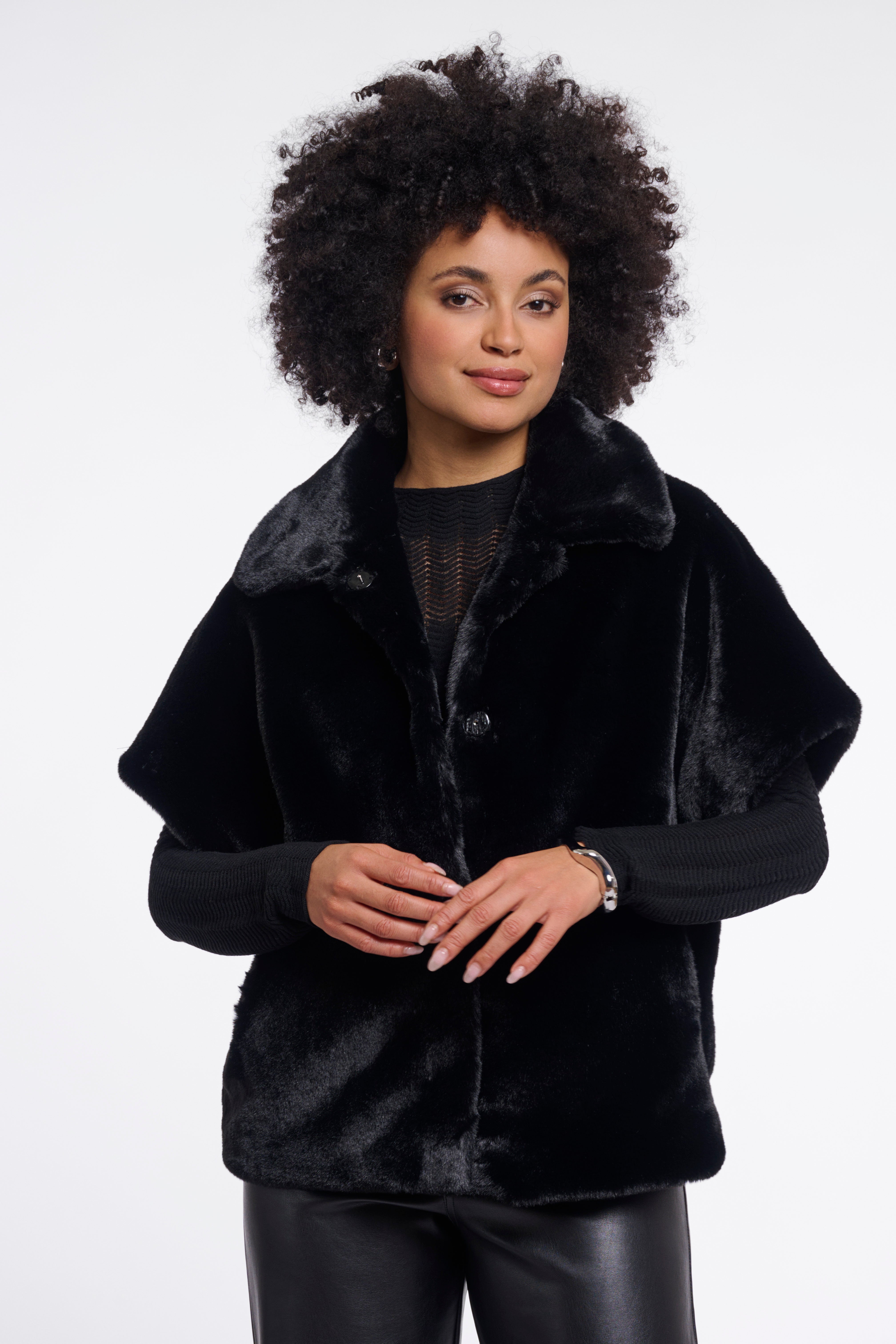 Cappotto donna art. Bodil Rino & Pelle Black