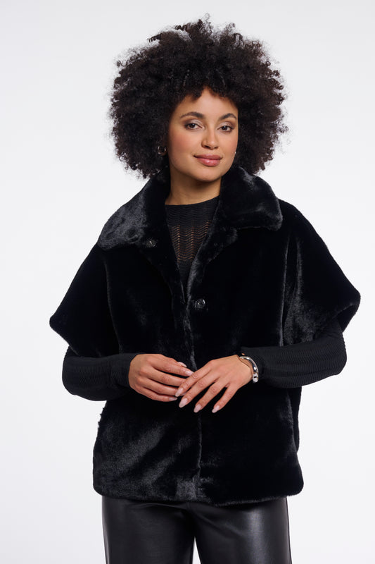 Cappotto donna art. Bodil Rino & Pelle Black