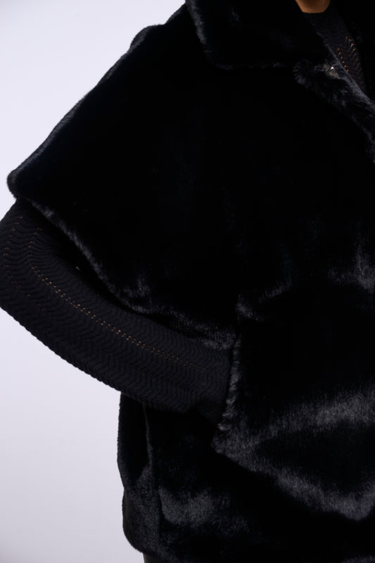 Cappotto donna art. Bodil Rino & Pelle Black