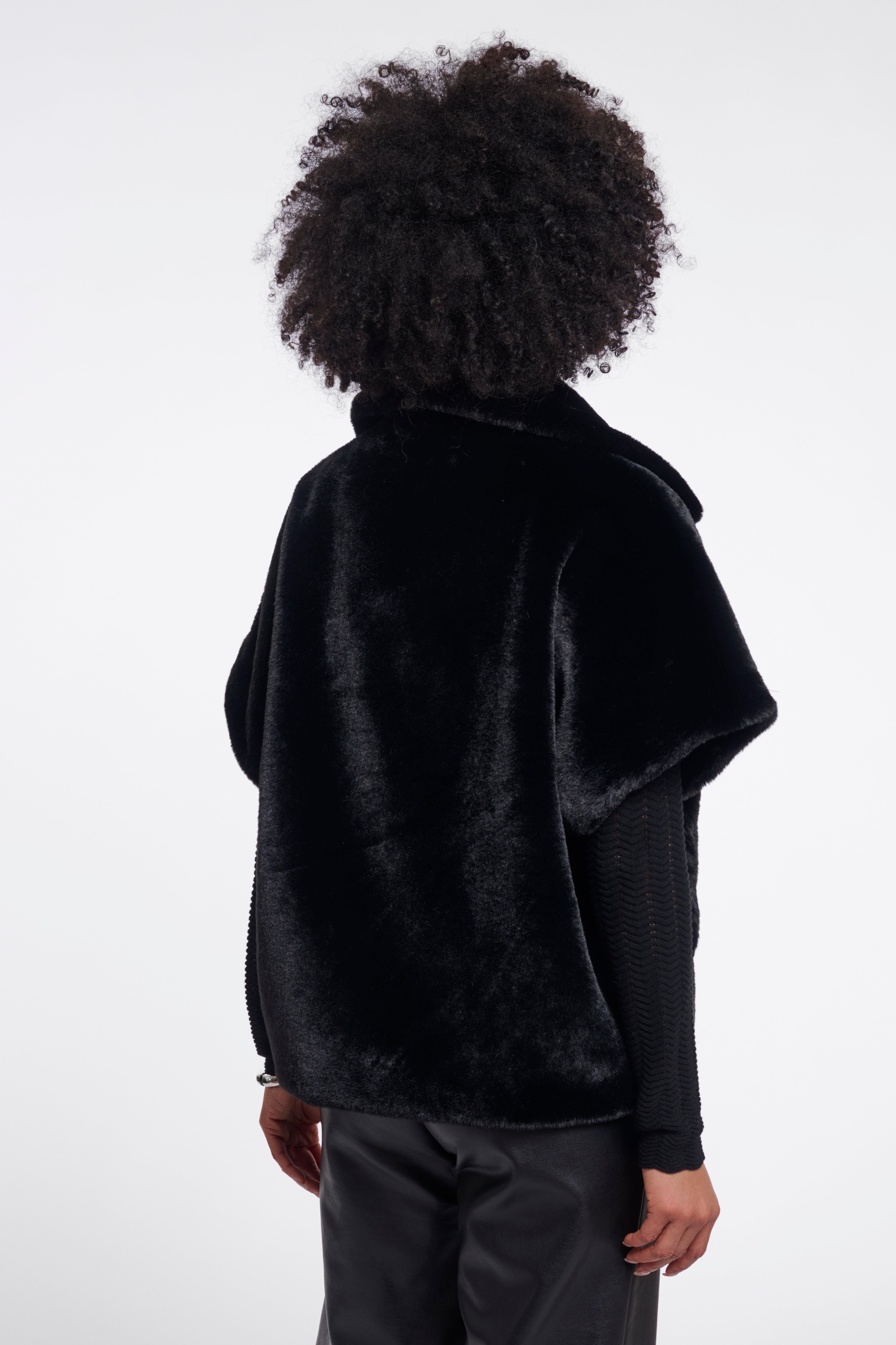 Cappotto donna art. Bodil Rino & Pelle Black