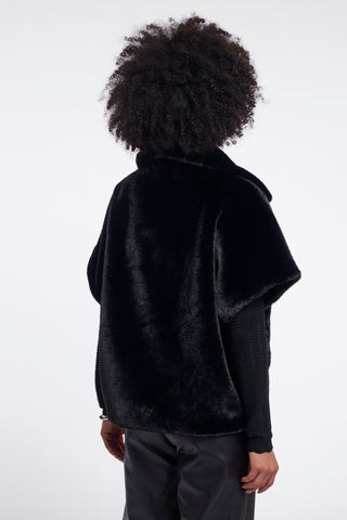 Cappotto donna art. Bodil Rino & Pelle Black